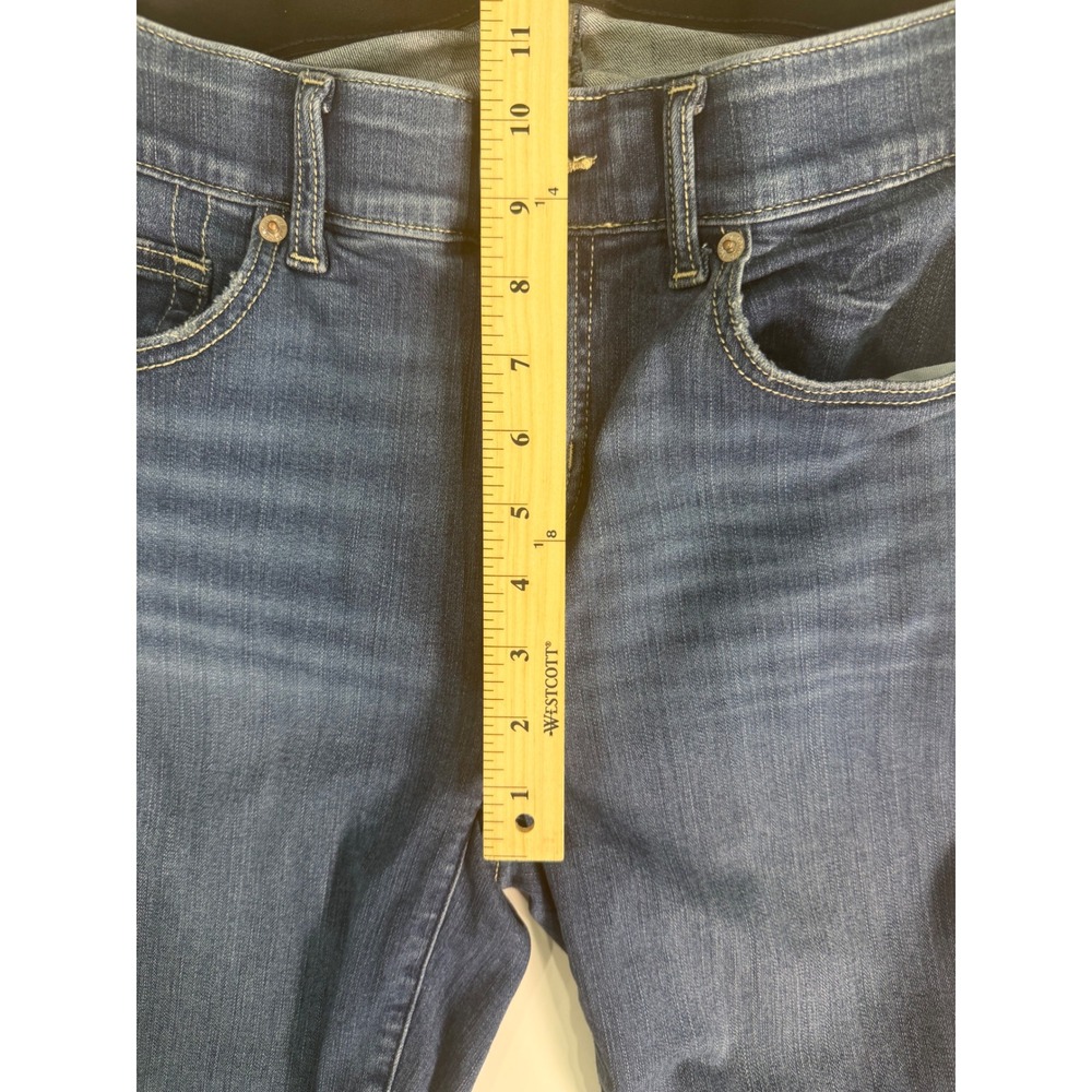 Torrid Bombshell Skinny Crop Jeans Womens 12 Medium Wash Premium Stretch Denim - Picture 6 of 9